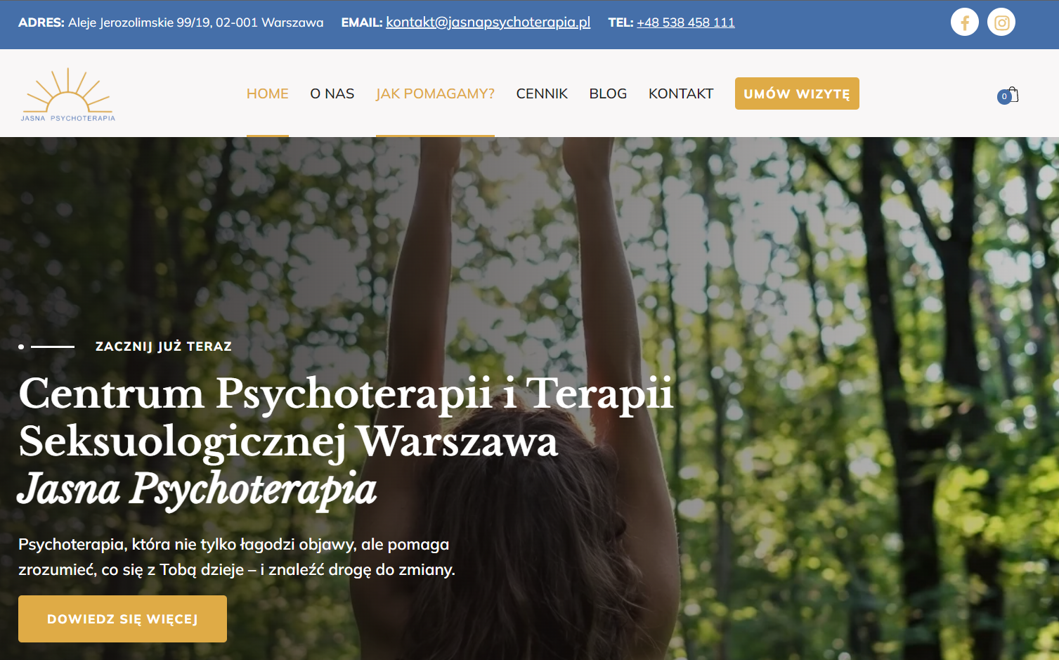 Lęk, wypalenie, kryzys w relacji – kiedy psychoterapia w Warszawie może być dobrym rozwiązaniem?