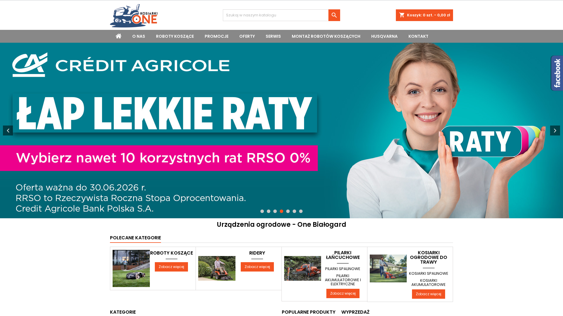 Zrzut strony Kosiarki One