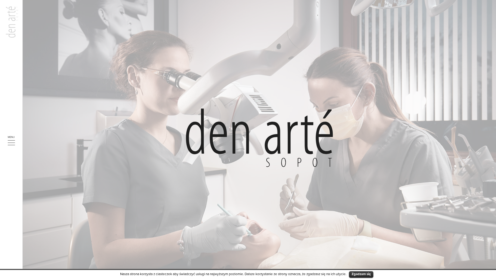 Zrzut strony Den Arté - Dentysta Sopot